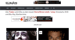 Desktop Screenshot of killingred.com